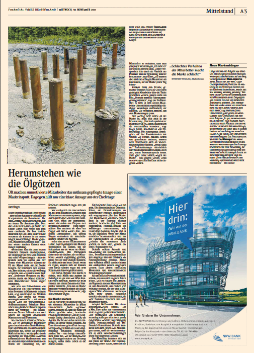 Employer Branding Financial Times Deutschland BBRecruiting Personalberatung